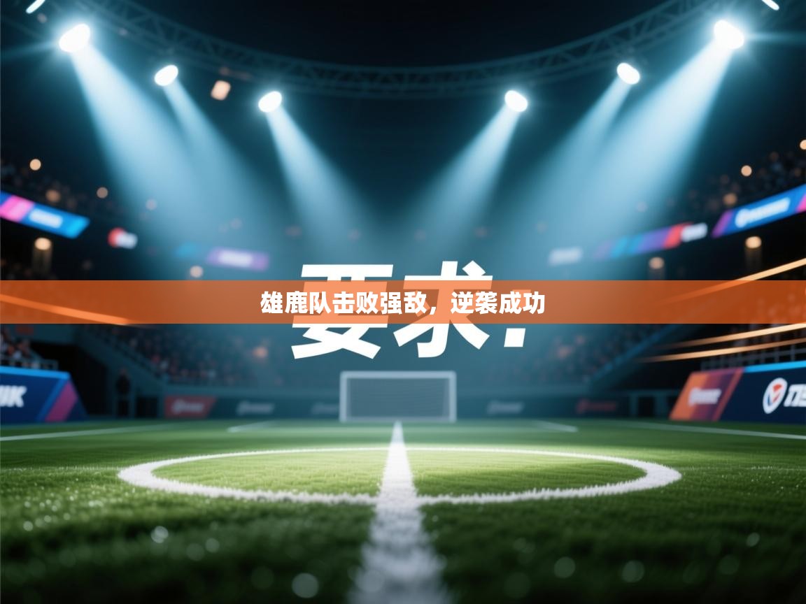 雄鹿队击败强敌，逆袭成功  第1张