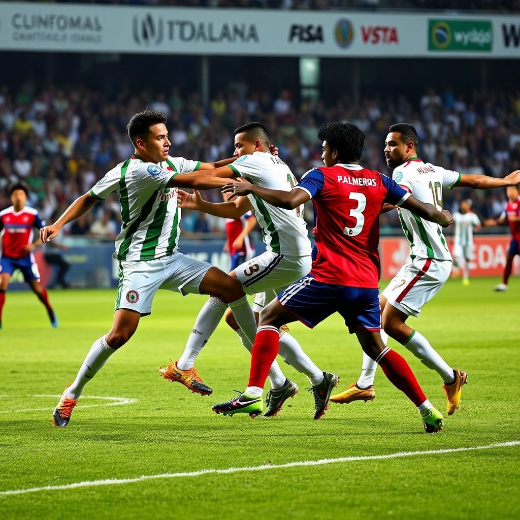 米乐体育交易记录-帕尔梅拉斯进攻端火力强劲，欲破摩洛哥瓦赫达防线