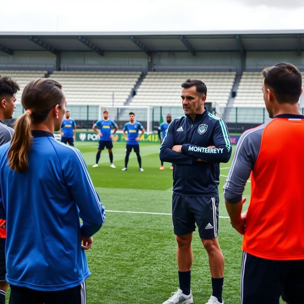 米乐官网-蒙特雷主帅强调团队配合，迎战欧洲劲旅